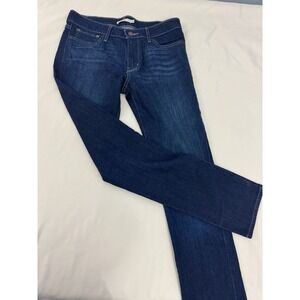 Levi's 712 Slim Jeans Women Size‎ 28 Dark Wash Denim Mid Rise Stretch Denimh